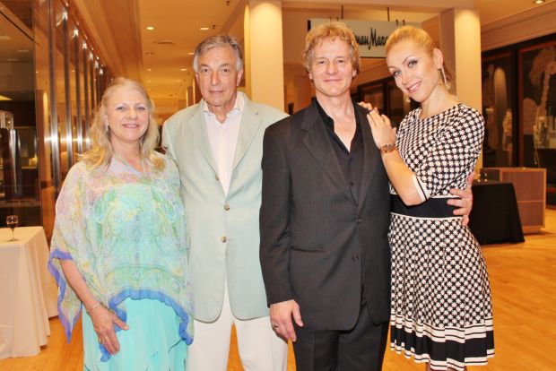 Ruth Strack Hunze and Charles Hunze Jr. , Michael Courte, Tatiana Grushersky